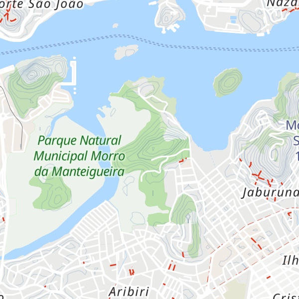 Map of Morro da Manteigueira