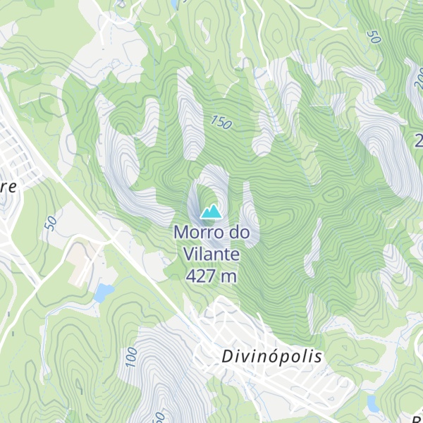 Map of Morro do Vilante
