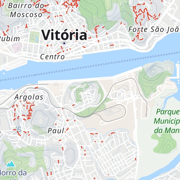 Map of Morro do Paul