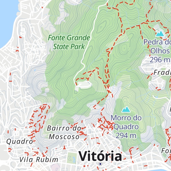 Map of Morro Fonte Grande