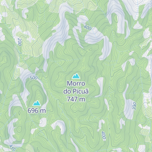 Map of Morro do Picuã