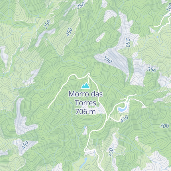 Map of Morro das Torres