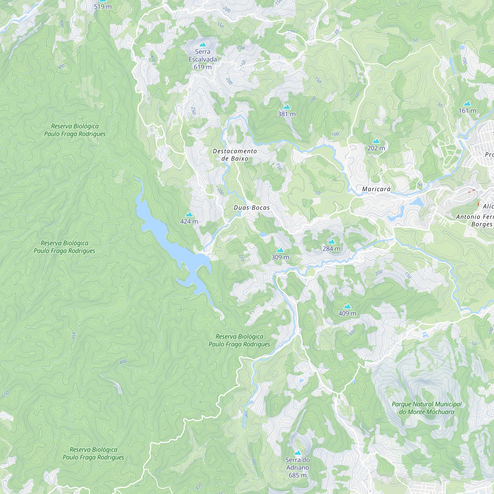 Pousada Rancho Nosso Recanto map