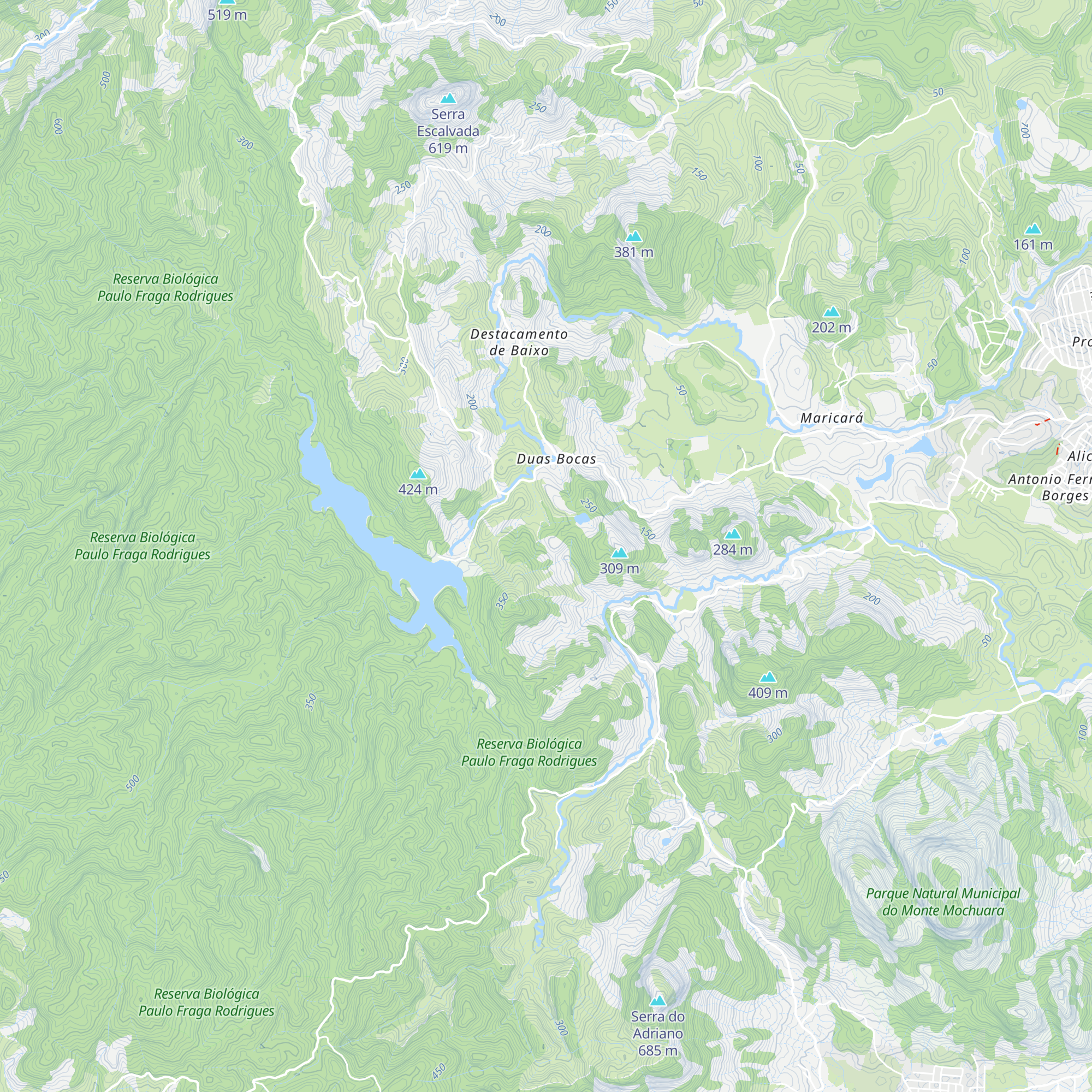 Pousada Rancho Nosso Recanto map