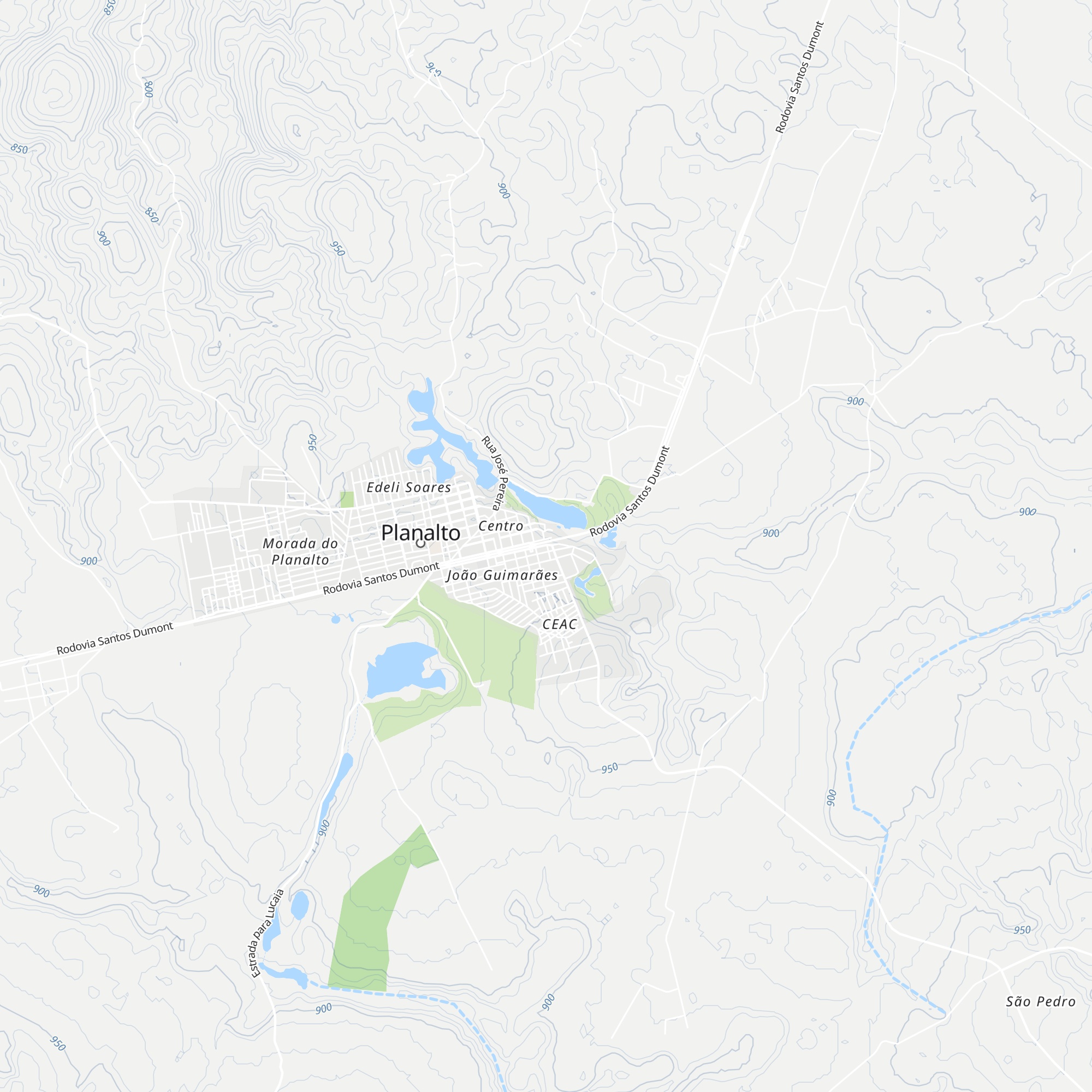 Cabana Aconchego map