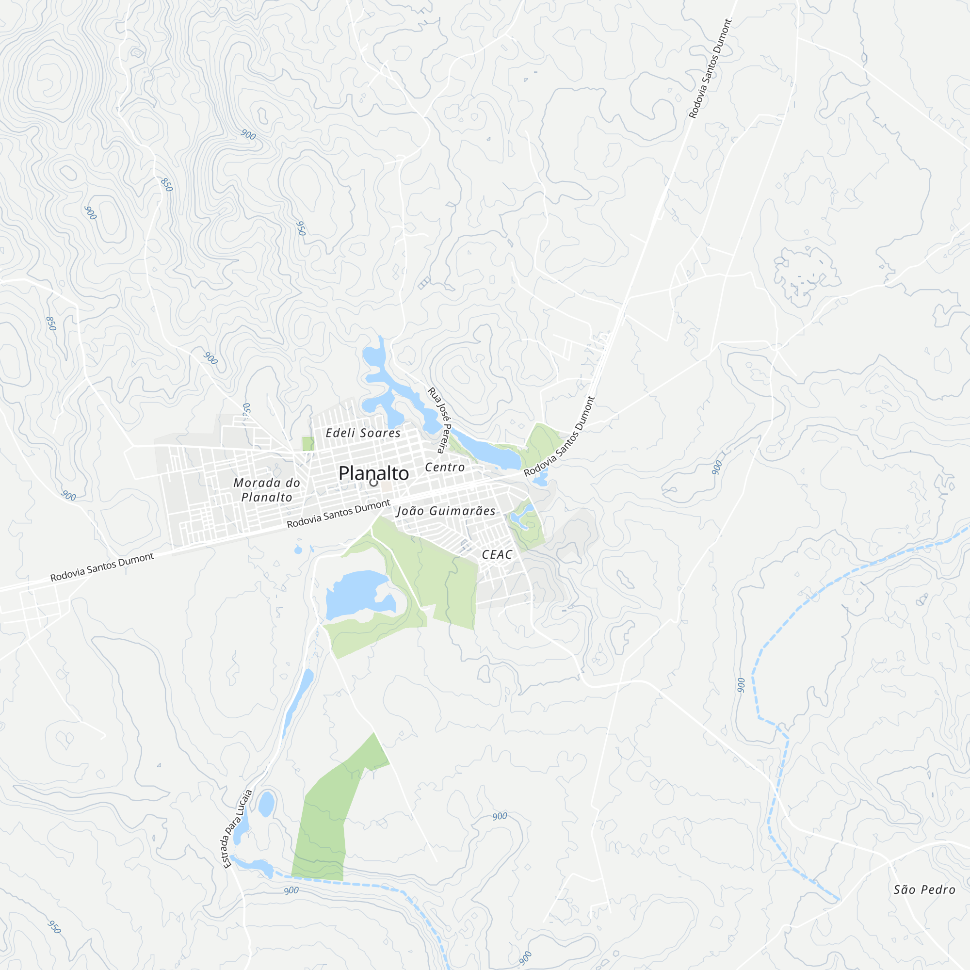 Cabana Aconchego map