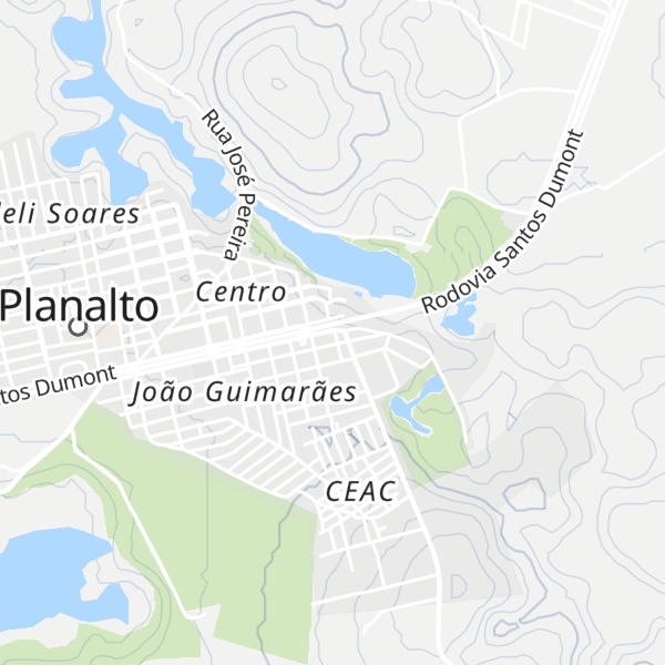 Map of Cabana Aconchego