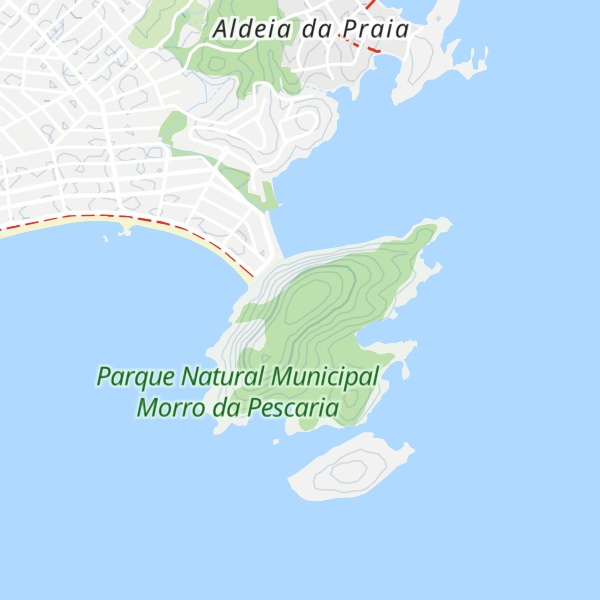 Map of Morro da Pescaria