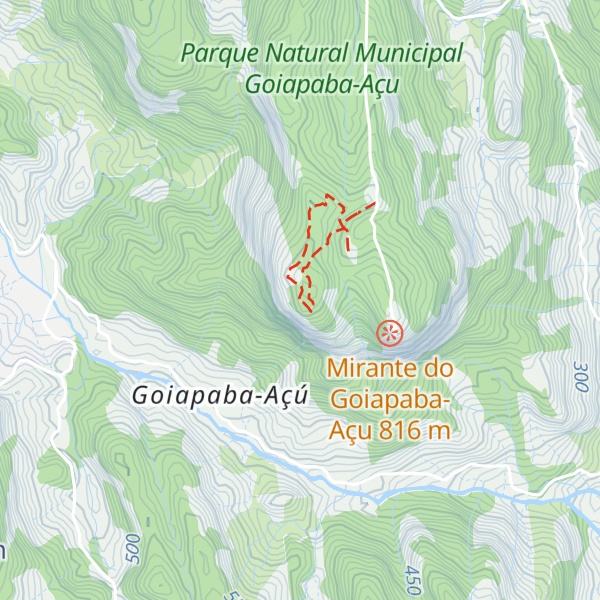 Map of Goiapaba-Açu