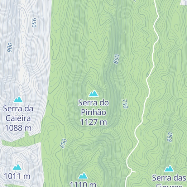 Map of Serra do Pinhão
