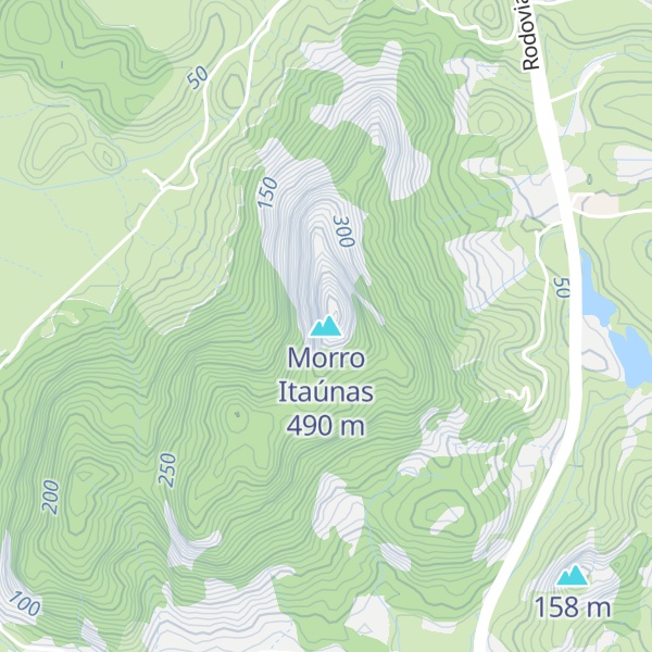 Map of Morro Itaúnas