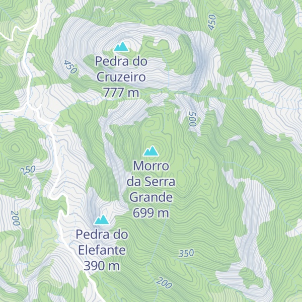 Map of Morro da Serra Grande