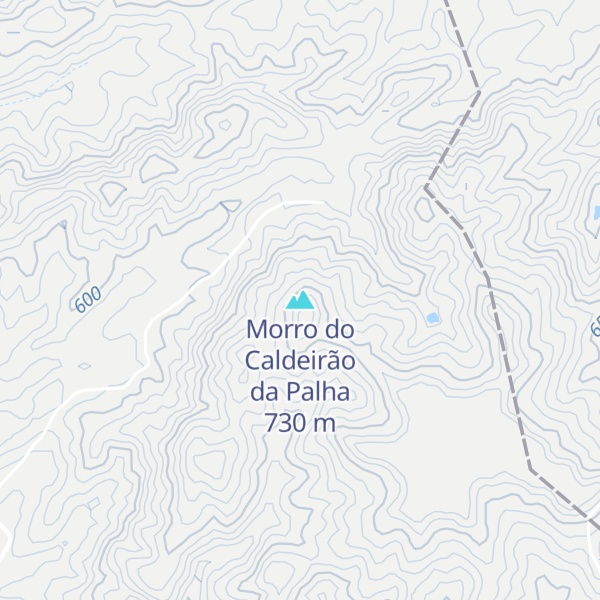 Map of Morro do Caldeirão da Palha