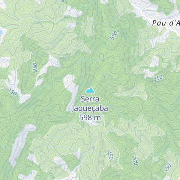 Map of Serra Jaqueçaba