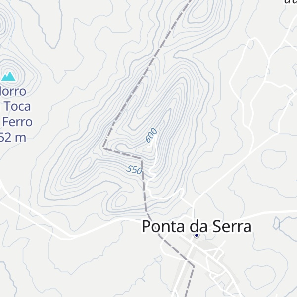 Map of Serra do Curral Queimado