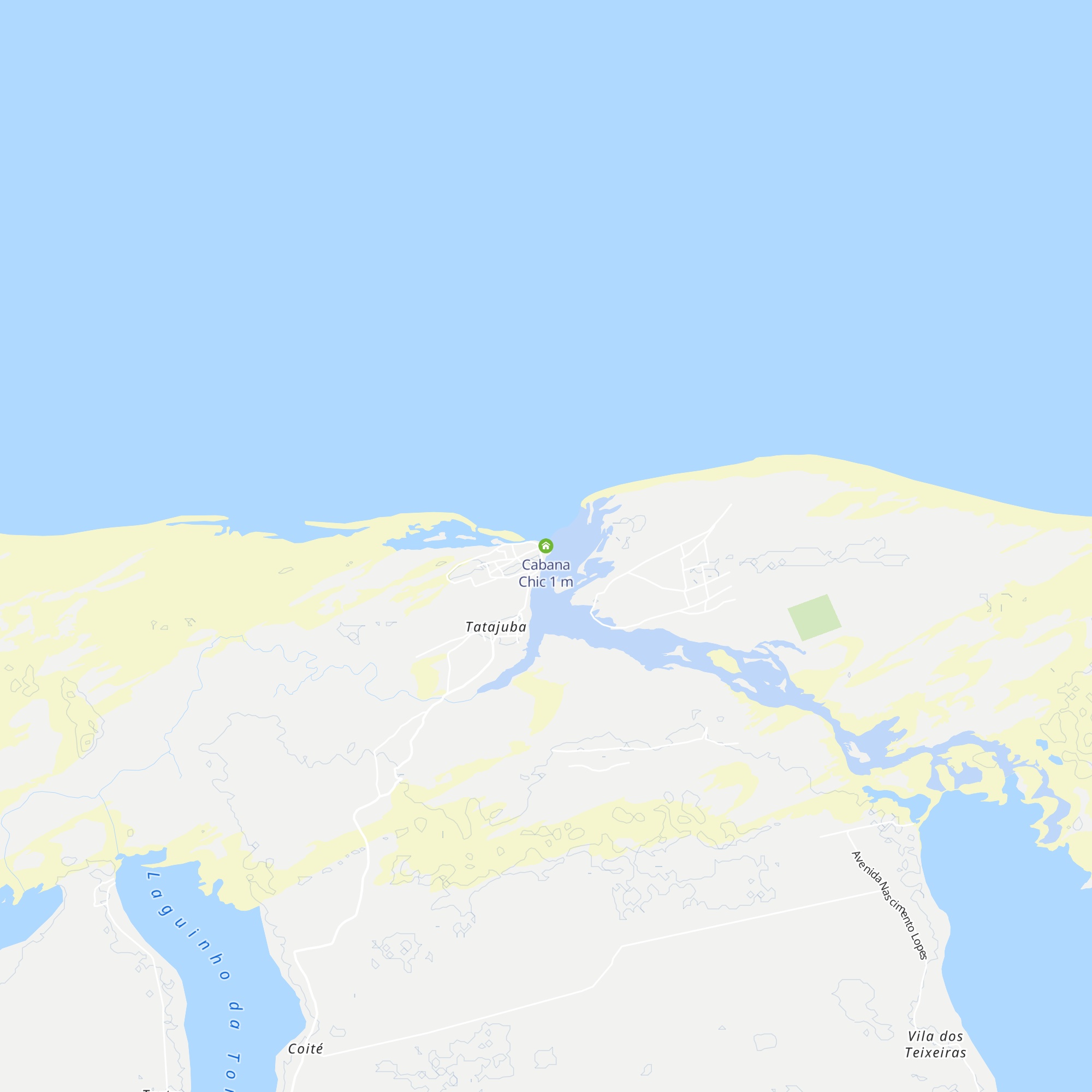Cabana Chic map