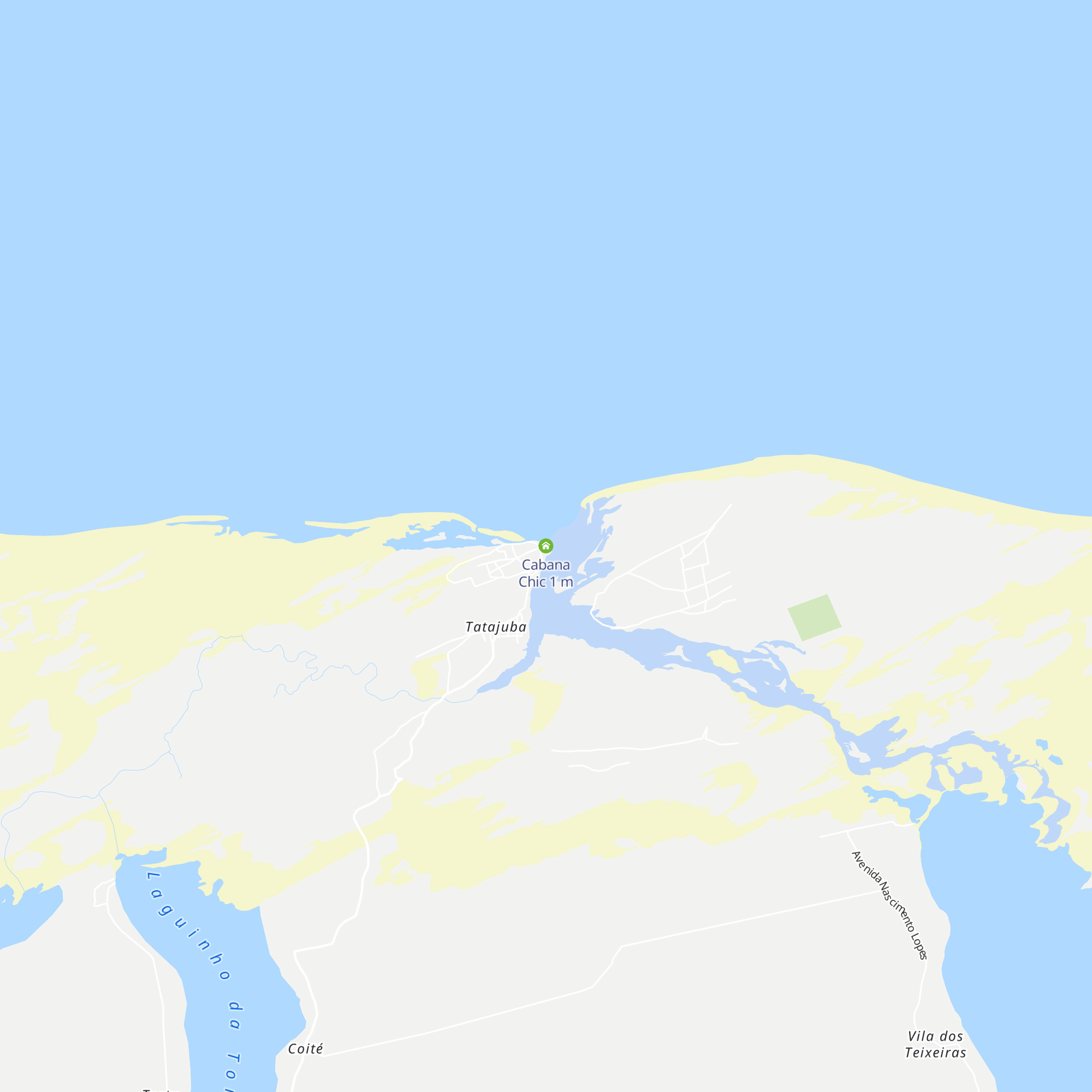 Cabana Chic map