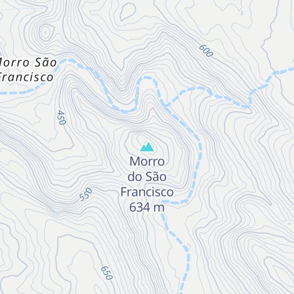 Map of Morro do São Francisco