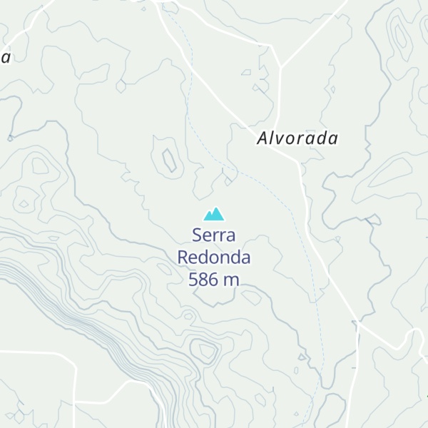 Map of Serra Redonda