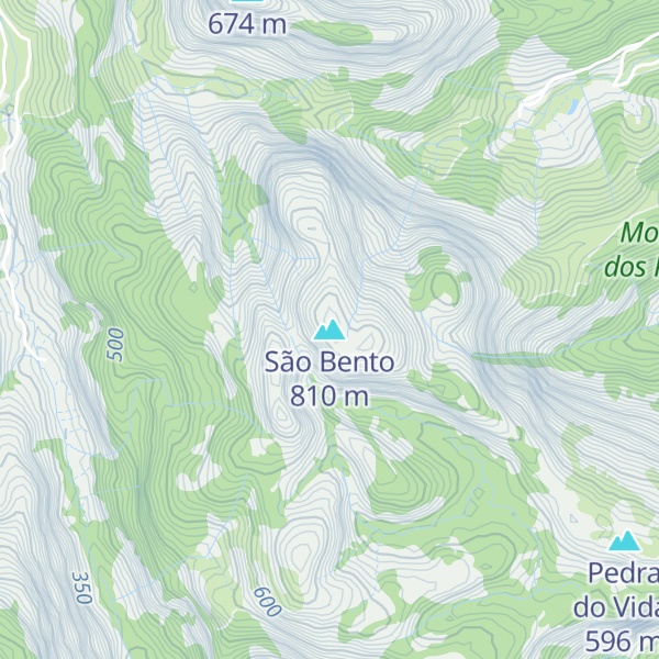 Map of São Bento