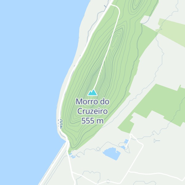 Map of Morro do Cruzeiro