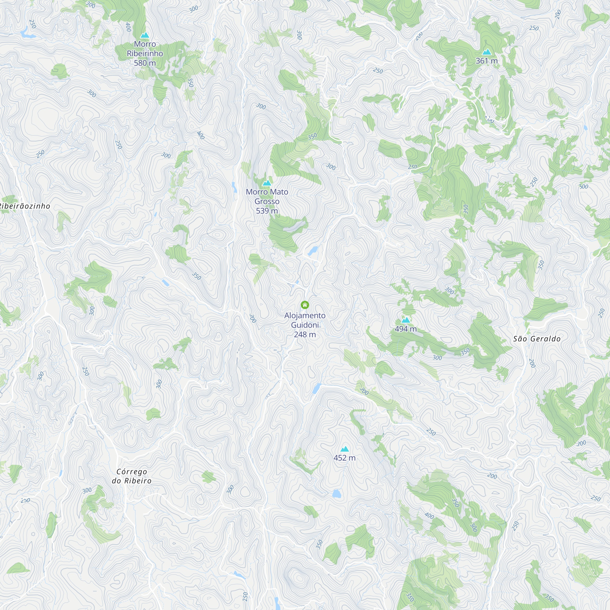 Alojamento Guidoni map