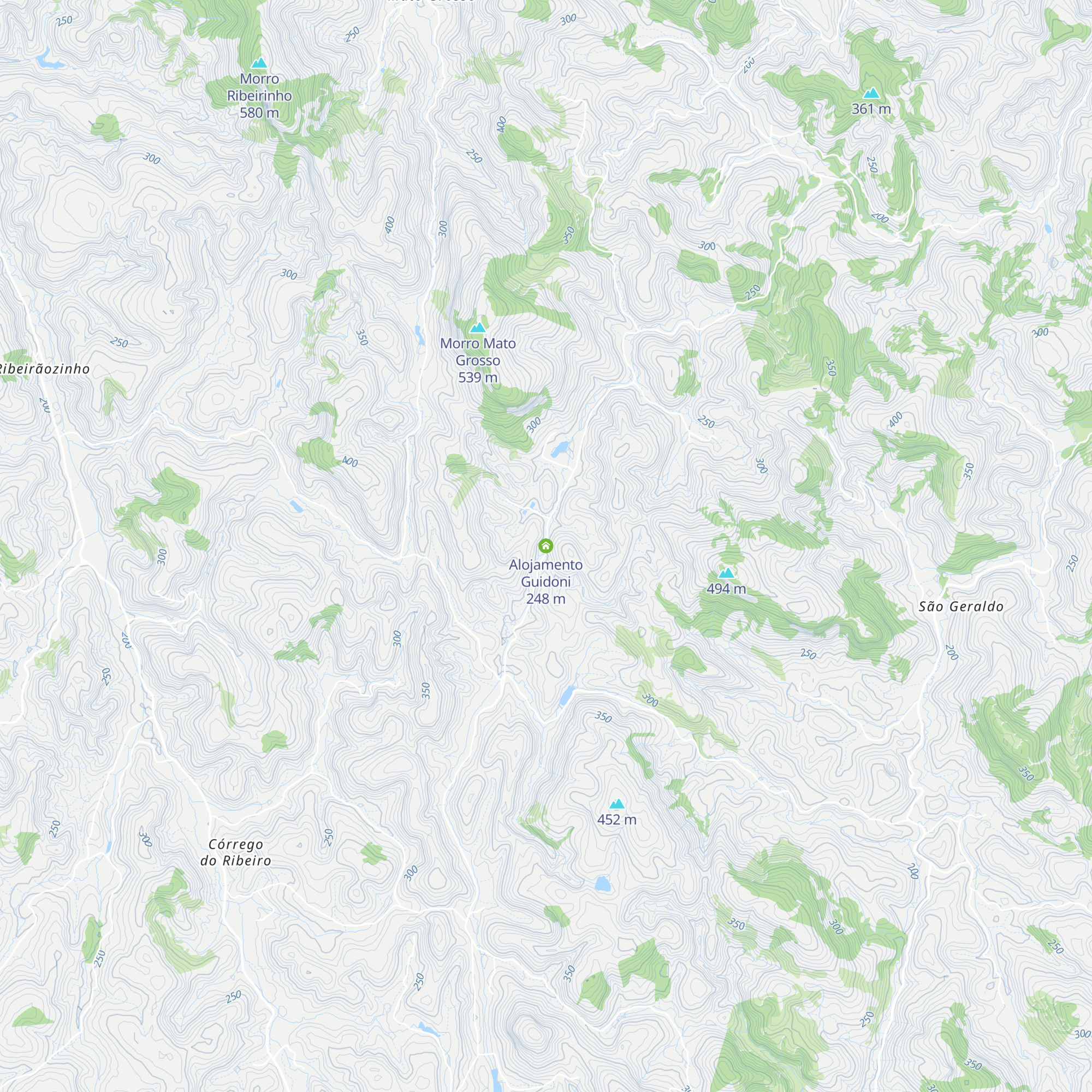 Alojamento Guidoni map