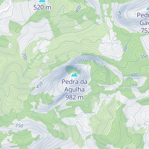 Map of Pedra da Agulha