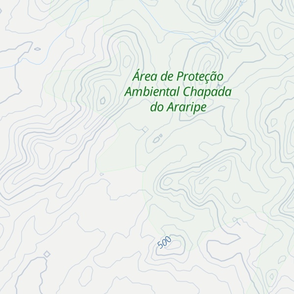 Map of Morro Canto Alegre