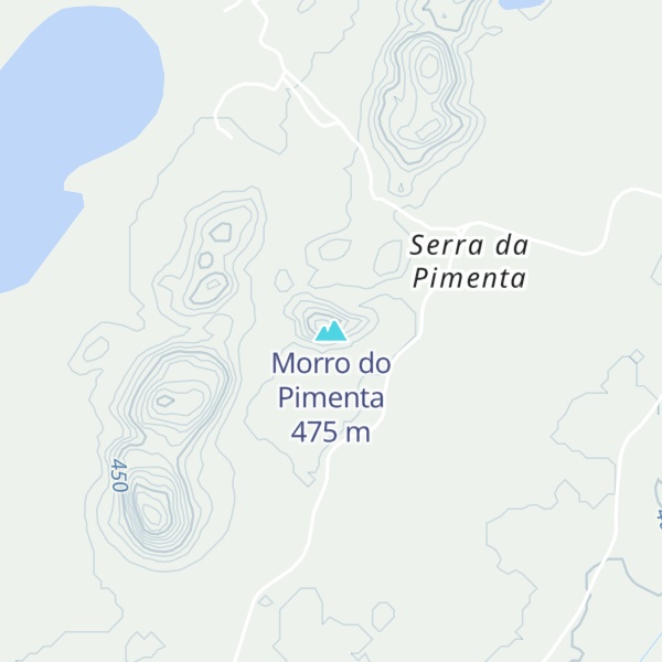 Map of Morro do Pimenta