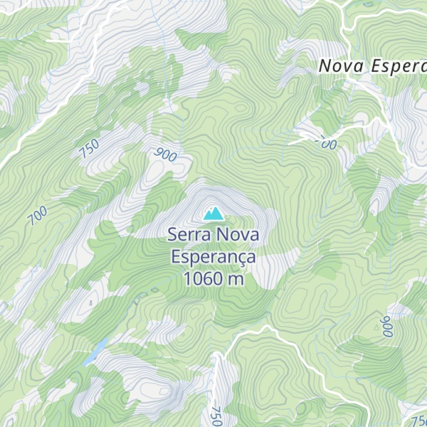 Map of Serra Nova Esperança