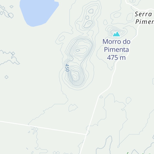Map of Morro do Correia