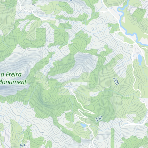 Map of Pedra do Frade