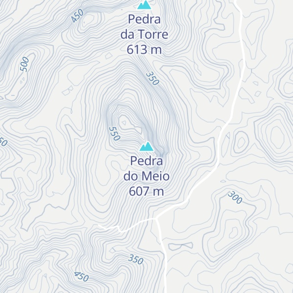 Map of Pedra do Meio