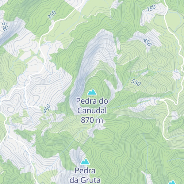 Map of Pedra do Canudal
