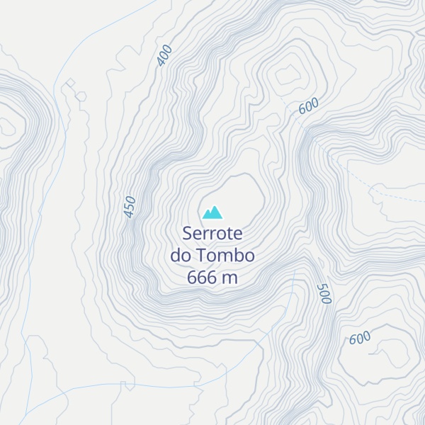 Map of Serrote do Tombo
