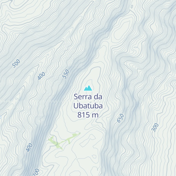 Map of Serra da Ubatuba