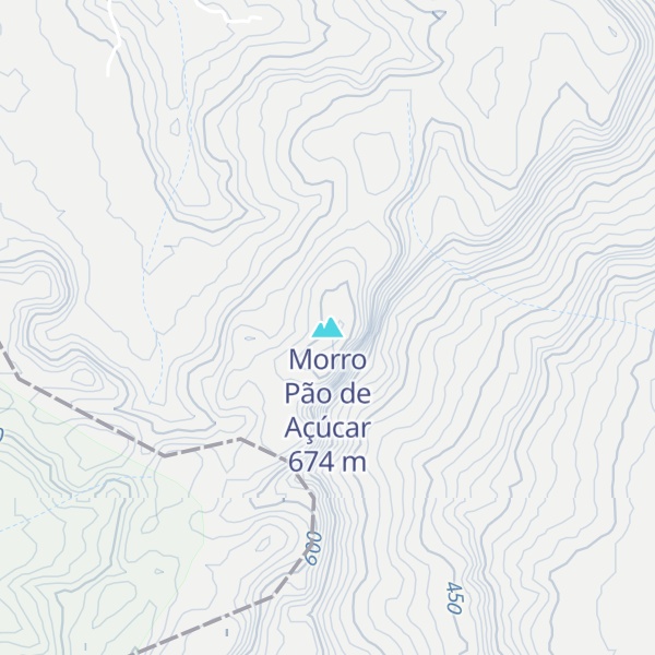 Map of Morro Pão de Açúcar
