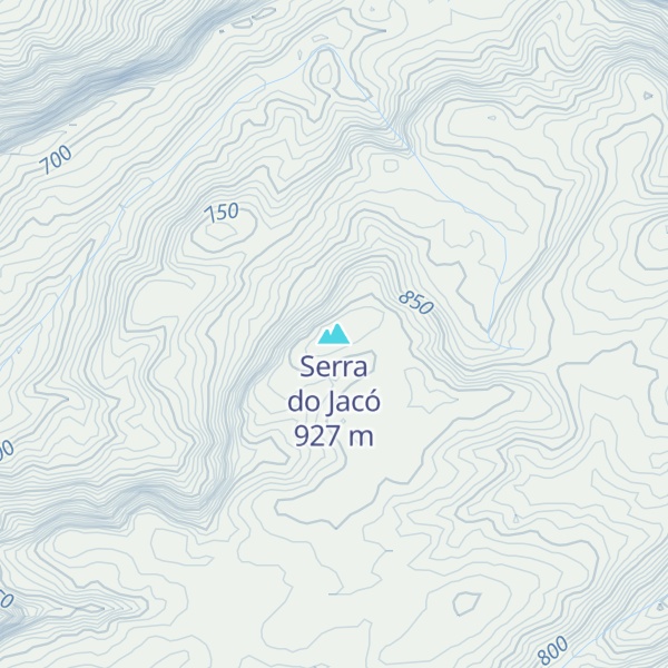 Map of Serra do Jacó