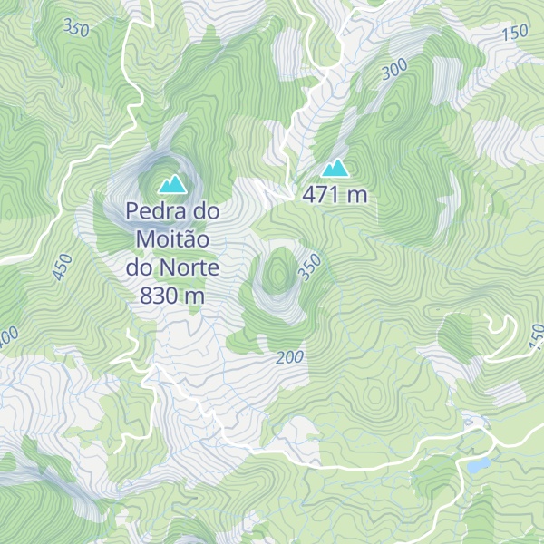 Map of Pedra do Oriente