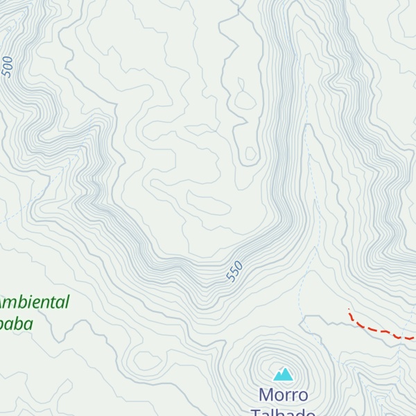 Map of Morro dos Araújos