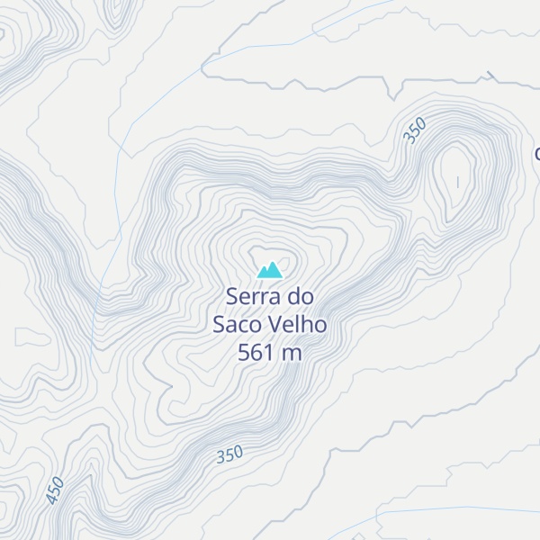 Map of Serra do Saco Velho