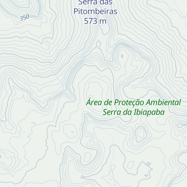 Map of Serra do Engano