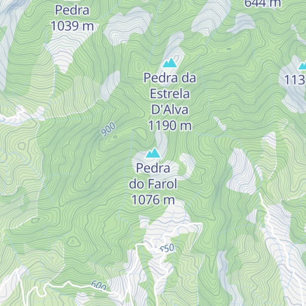 Map of Pedra do Farol