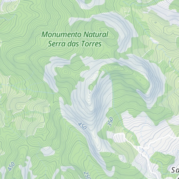 Map of Pedra do Vinagre