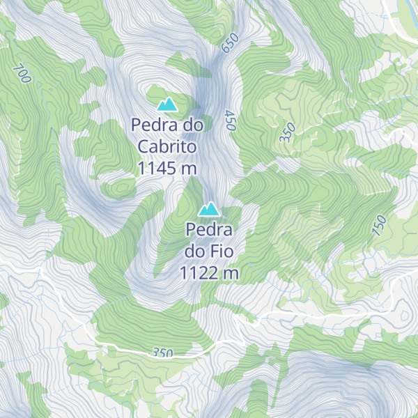 Map of Pedra do Fio