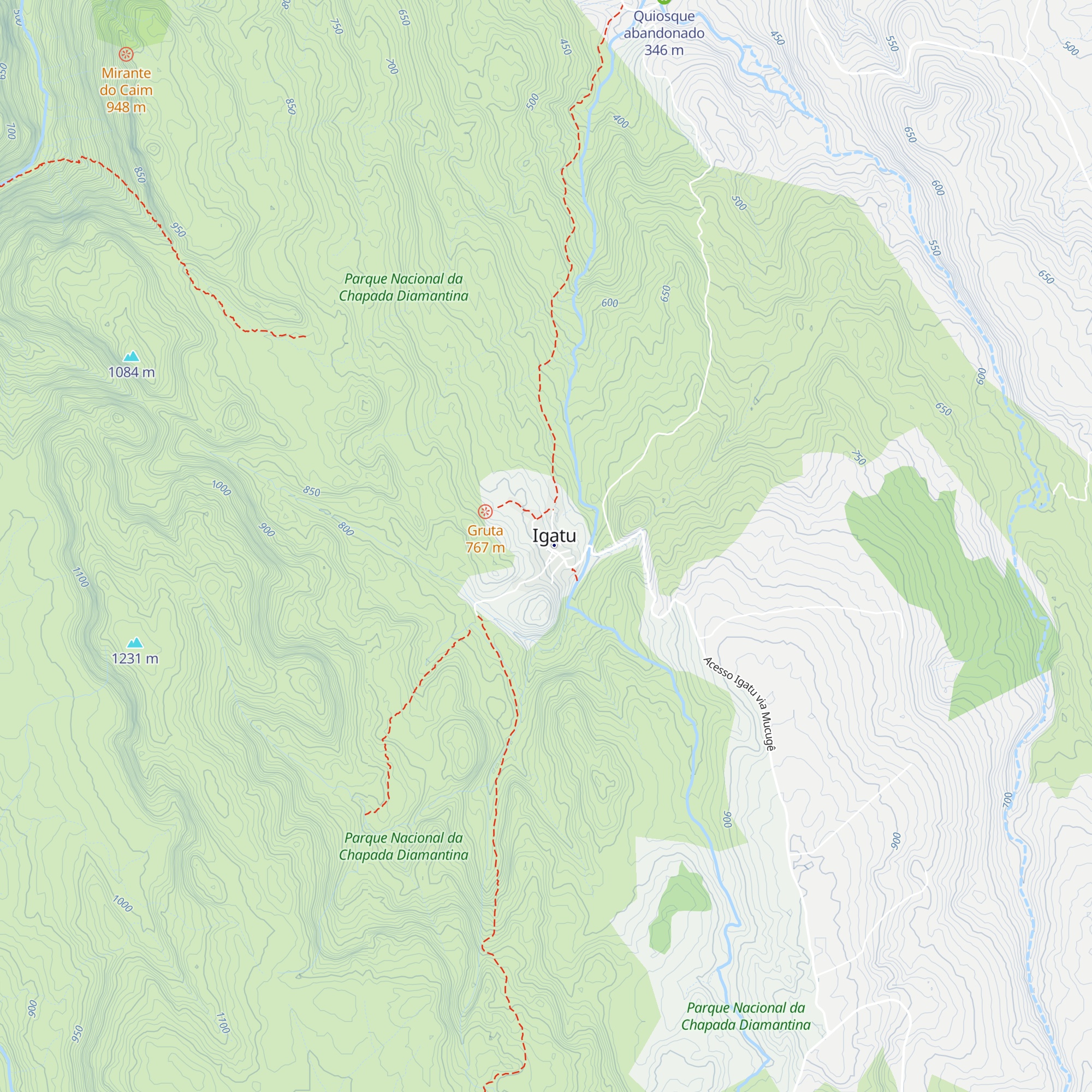 Xique xique map