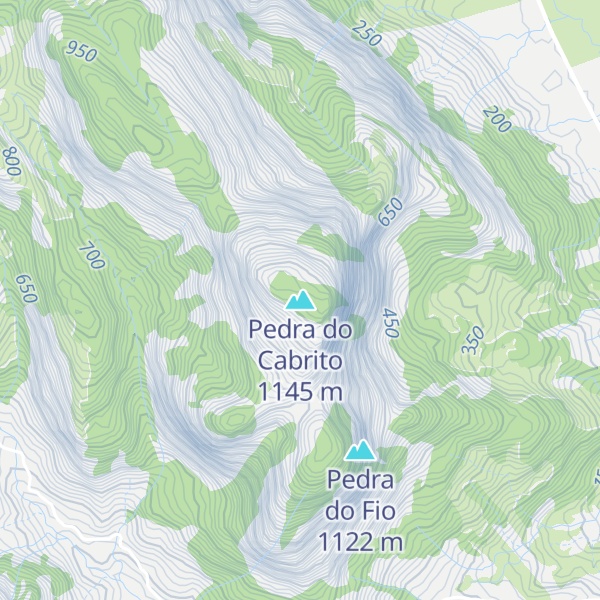 Map of Pedra do Cabrito