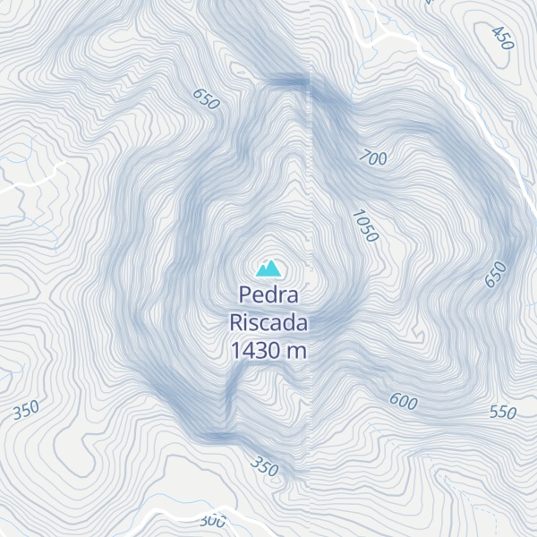 Map of Pedra Riscada