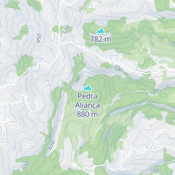 Map of Pedra Aliança